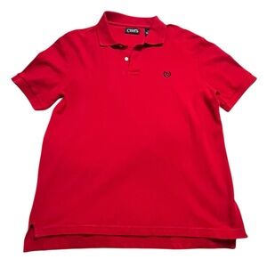 Men's CHAPS Red Polo Shirt L